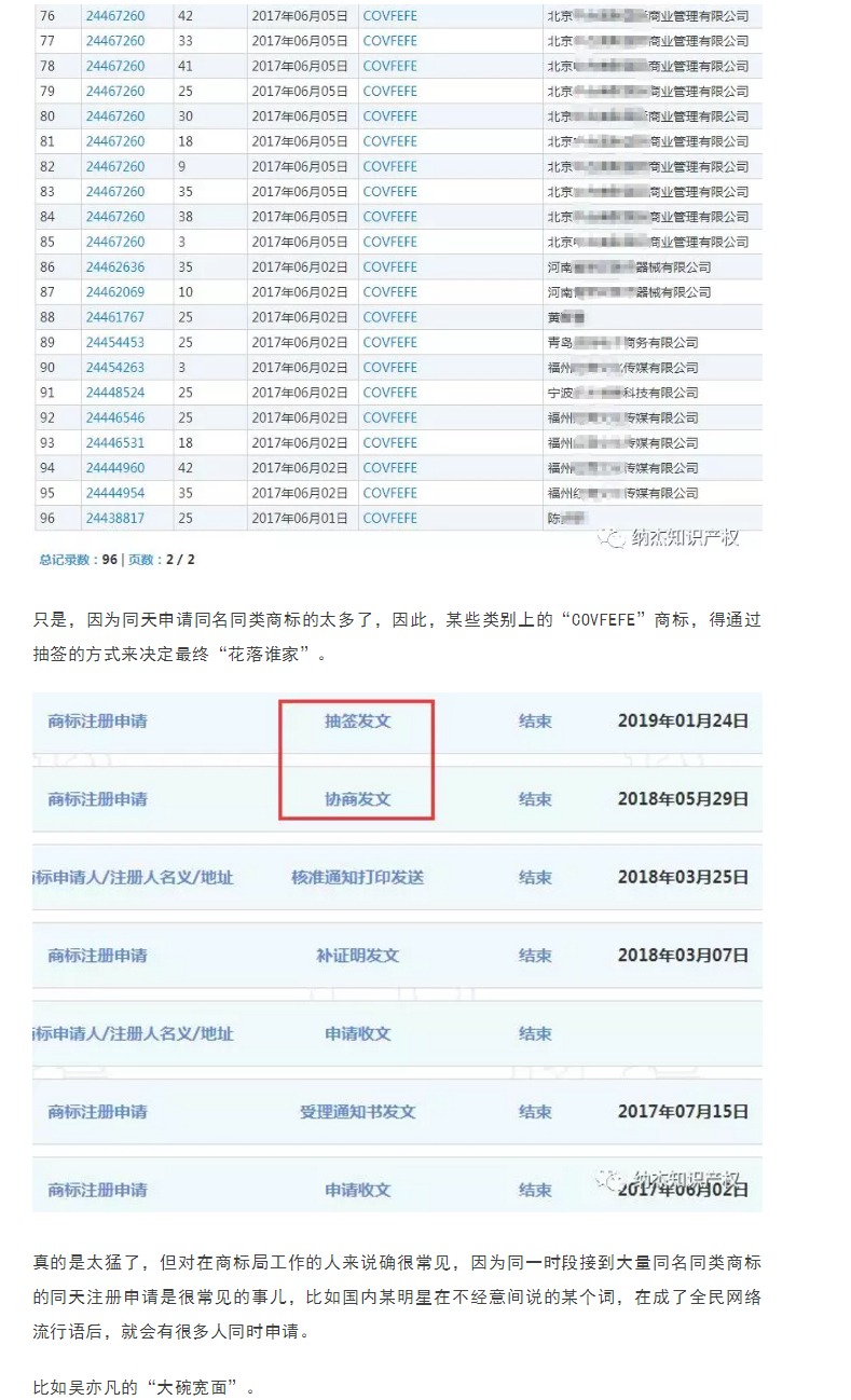 特朗普臆造詞“COVFEFE”商標(biāo)被無(wú)效，商評(píng)委：不良影響！