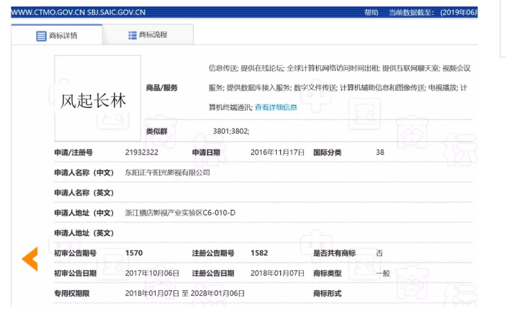 影視作品商標注冊？看看正午陽光是怎么做的？
