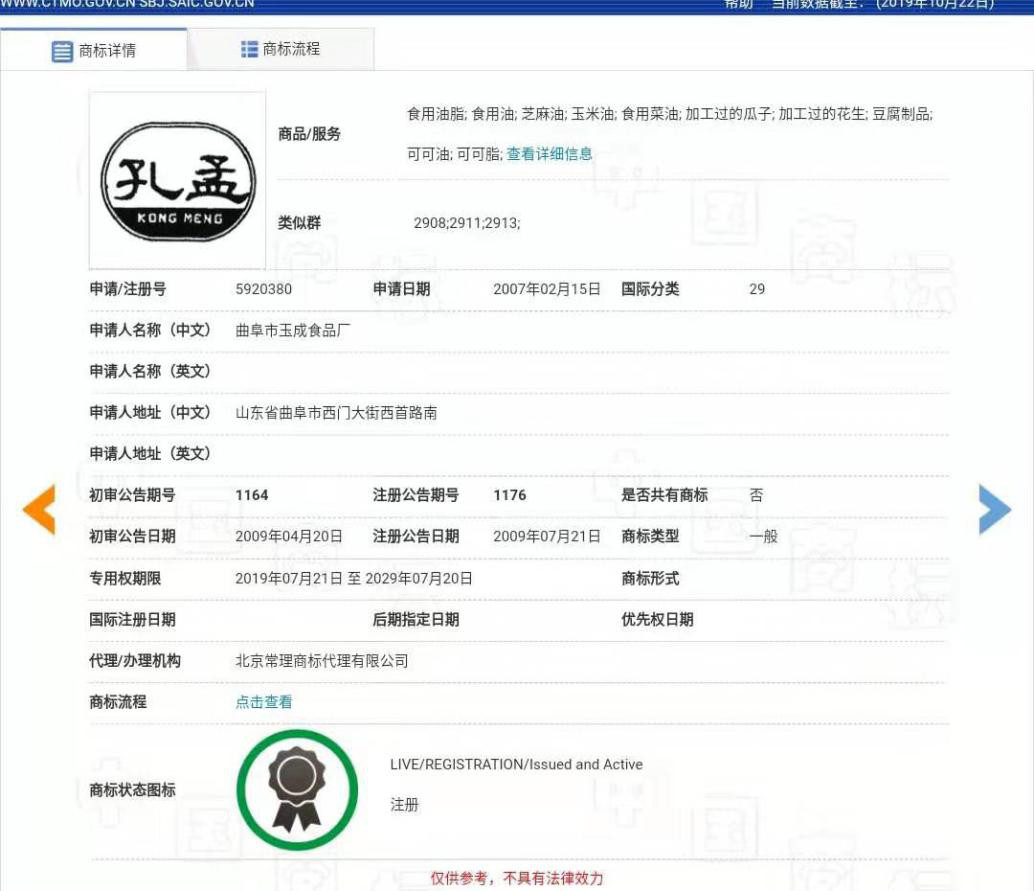 “孔孟”因不良影響被駁回，但這些商標卻成功注冊了