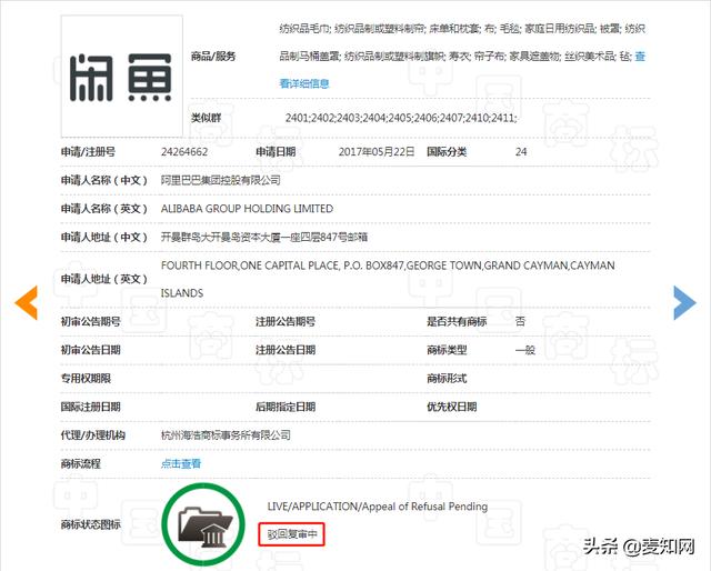 阿里的“動物園”都有商標，唯獨“閑魚”商標的注冊，太難了
