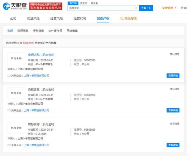 大司馬“肌肉金輪”梗爆火！商標(biāo)卻是被搶注了！