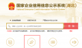 國家企業信用公示信息系統湖北入口(工商年報公示流程)